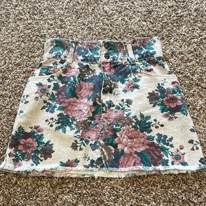 X Stuffed Shirt Jeanswear Floral Skirt